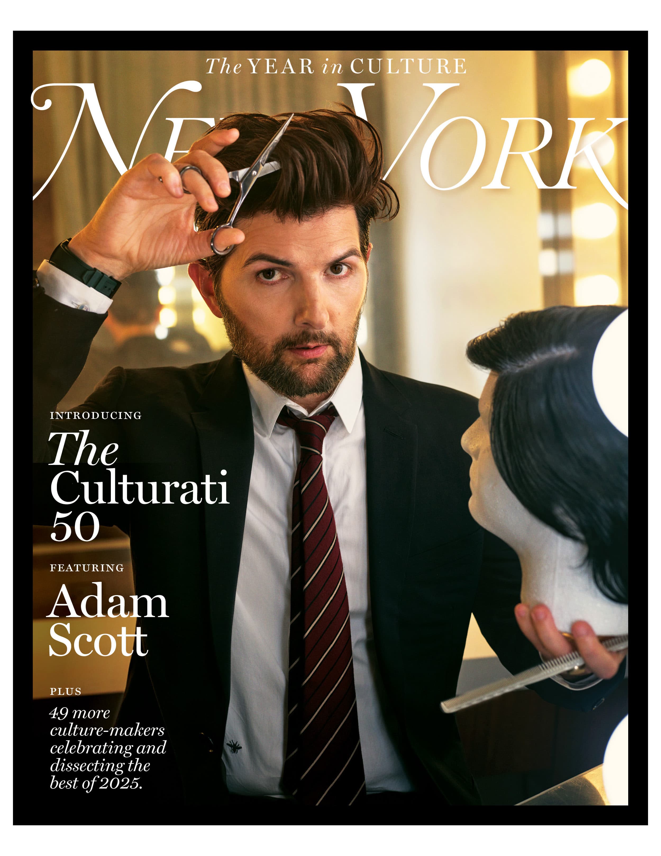 Adam Scott x New York Magazine